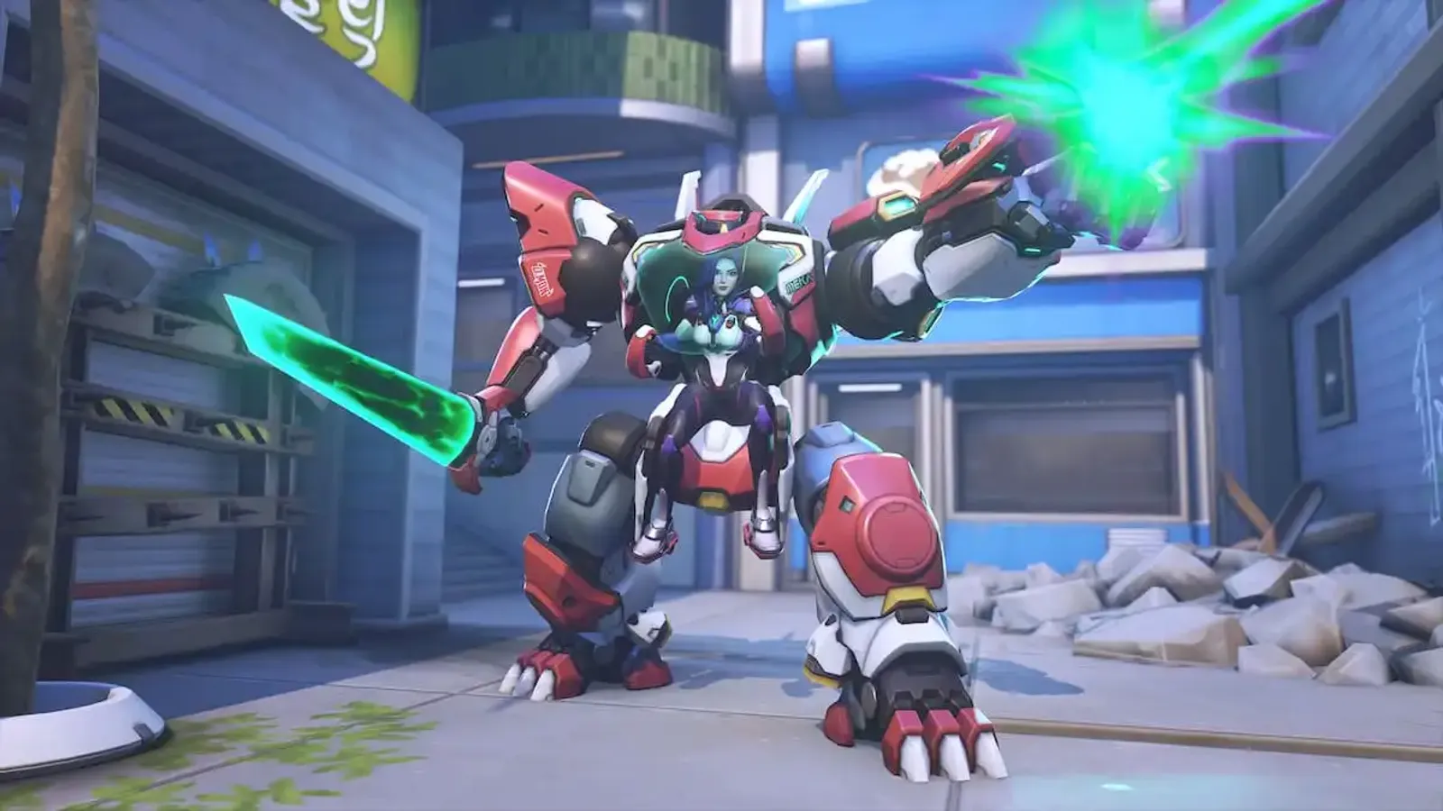 Overwatch: Neuer Tank D.Mon vereint Reinhardt und D.Va