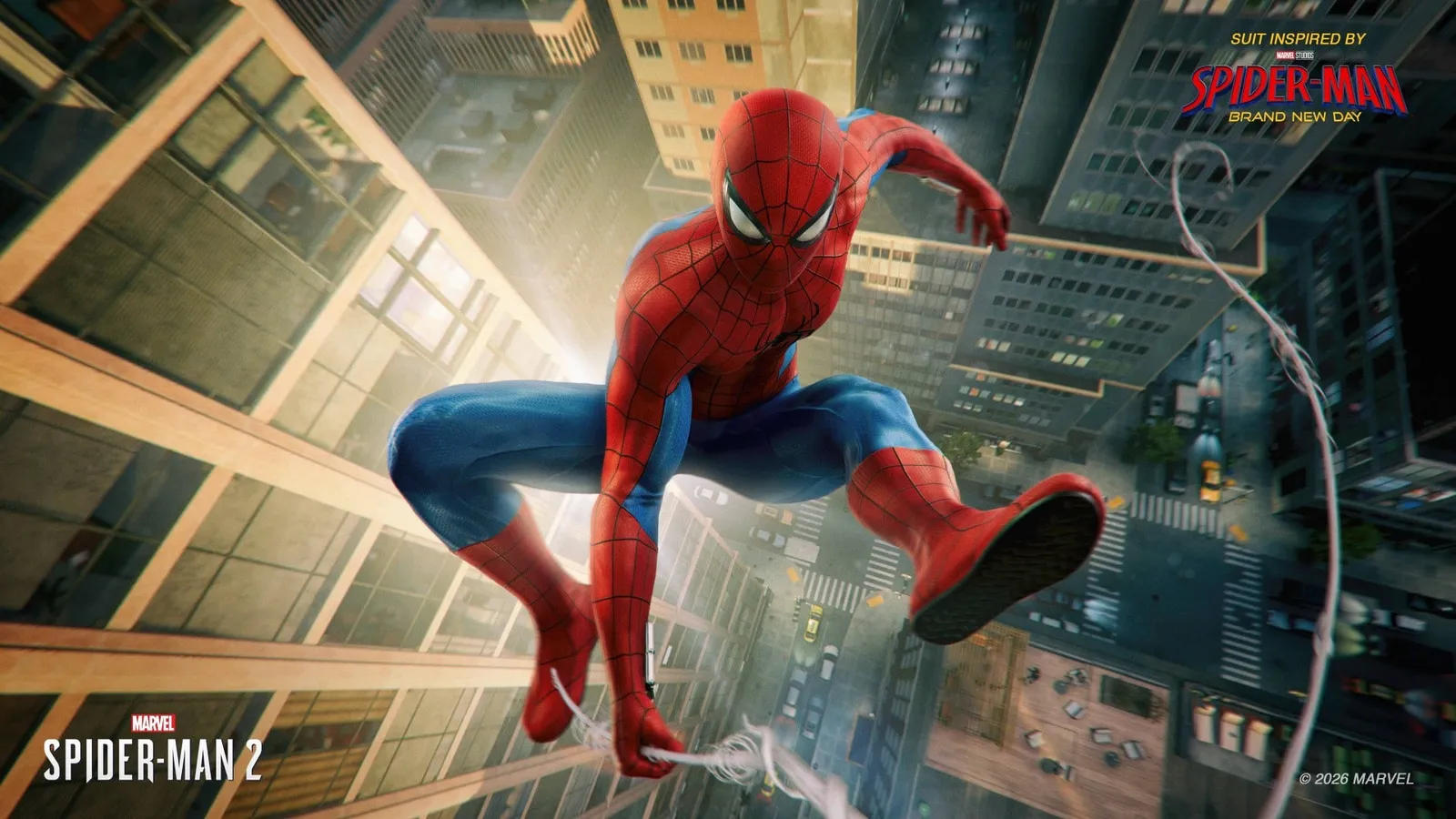 Insomniac passt Brand-New-Day-Anzug in Marvel's Spider-Man 2 an