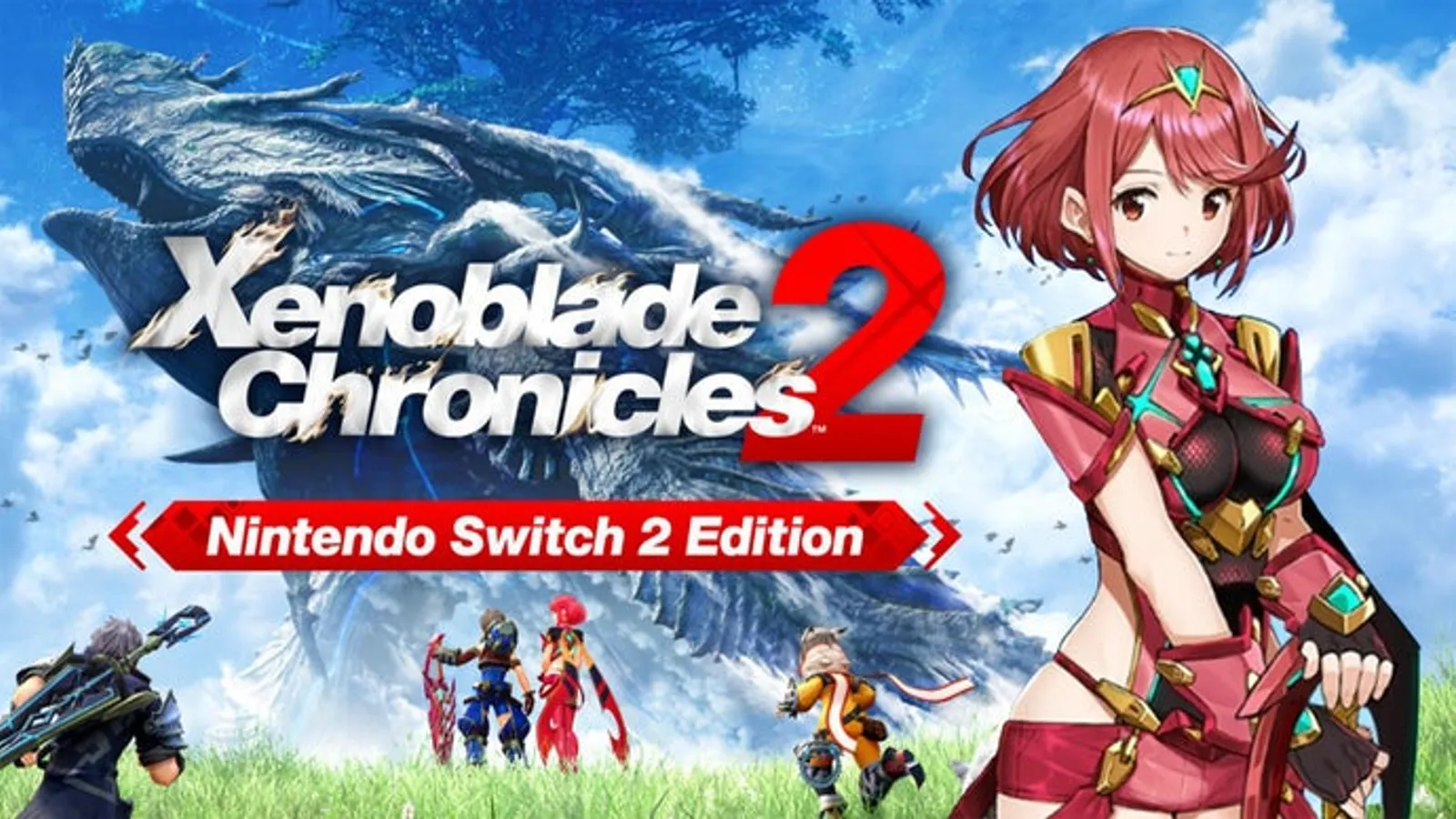 Xenoblade 2 in 4K — doch die Figuren stechen zu glatt hervor