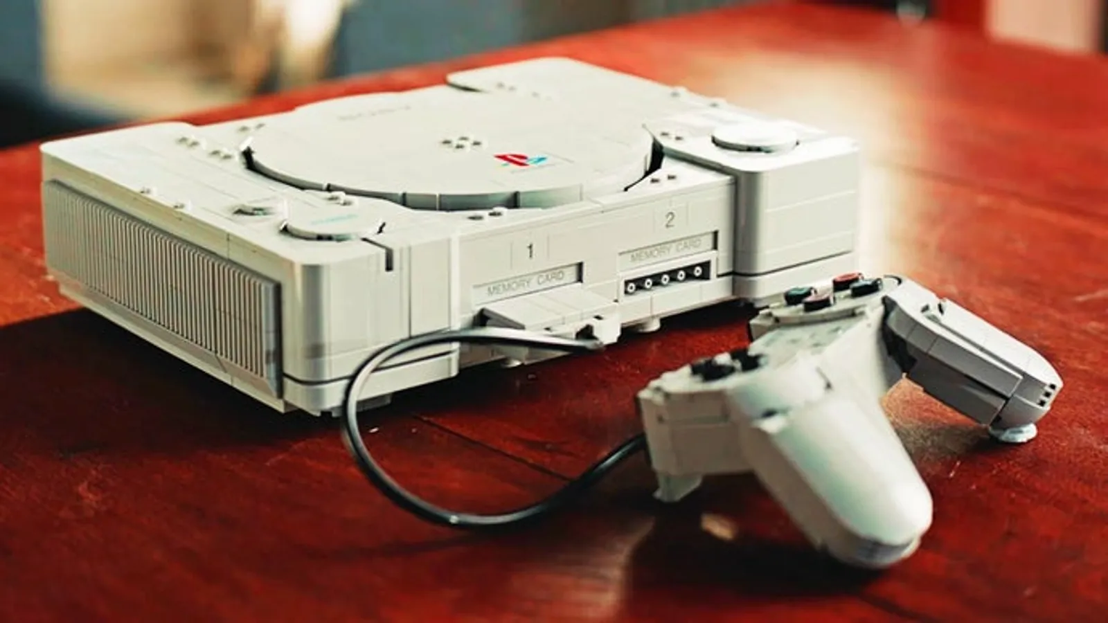 Lego baut die PS1 nach - samt funktionierendem Disc-Laufwerk