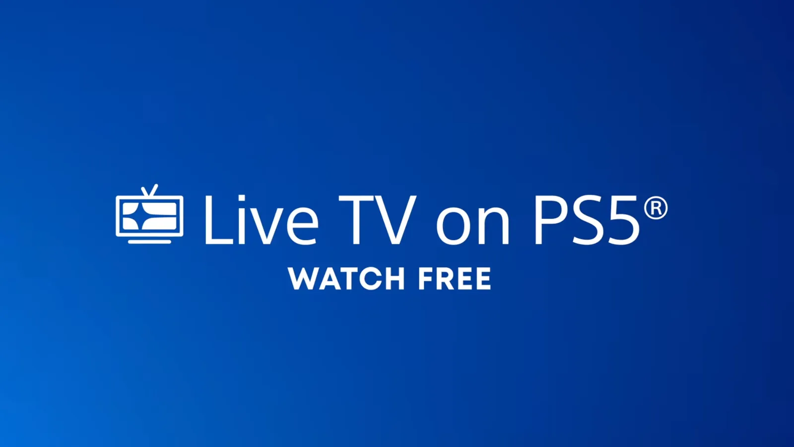 Gratis-TV auf der PS5 - bezahlt wird mit Werbepausen