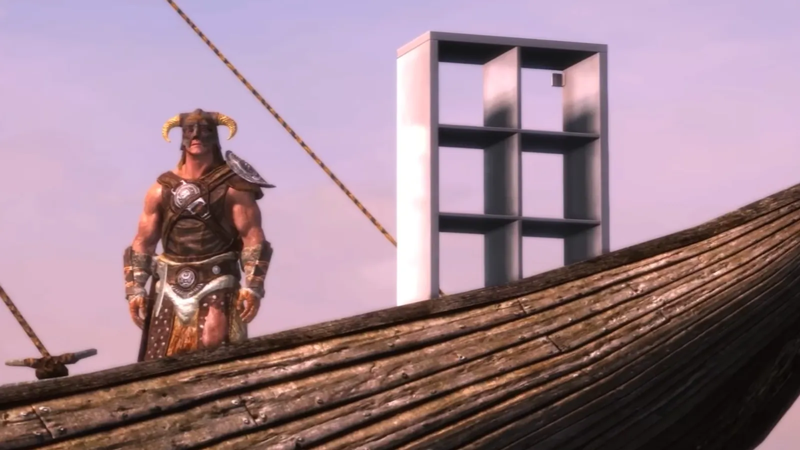 Ikea baut ein Regal in Skyrim ein - und Matt Berry spricht es