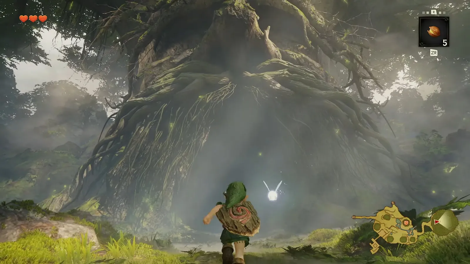 Ocarina of Time zeigt sich - und Link kann endlich springen